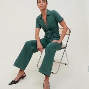 Reformation Jeans Jumpsuit